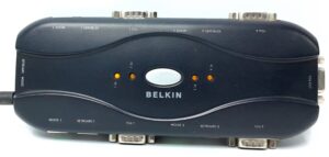 Belkin 4 Ports KVM Switch F1DJ104P-B - Image 2