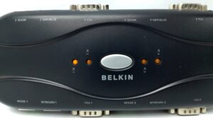 Belkin 4 Ports KVM Switch F1DJ104P-B - Image 8