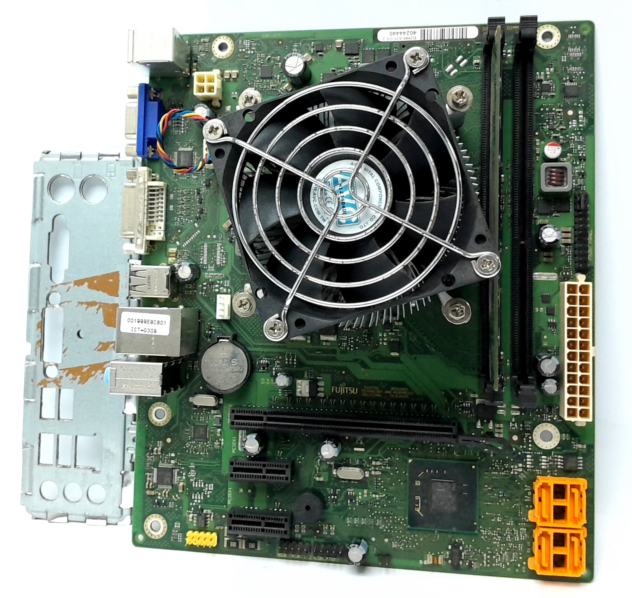 20241211_235933 Fujitsu Motherboard Intel i3-2130 With I/O Shield D2990-A11 GS 2 LGA1155 DDR3 MICRO ATX - Image 1