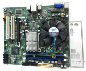 Intel Motherboard Intel Core 2 Duo E7500 With I/O Shield DG41RQ LGA775 DDR3 MICRO ATX