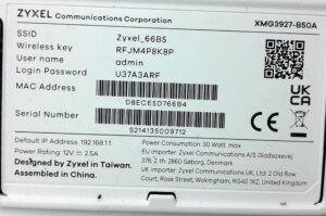 ZyXEL Modem Router XMG3927-B50A - Image 3