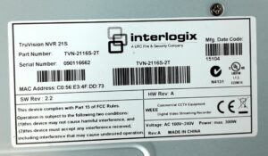 Interlogix Network Digital Video Recorder TruVision NVR 21S - Image 3