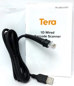 Tera USB Barcode Scanner l5100Y - Image 5