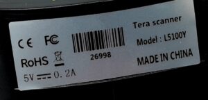Tera USB Barcode Scanner l5100Y - Image 3