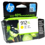 HP Yellow Ink Cartridge 912XL (3YL83AE BGX) - Expiry: Nov 2022 & May 2023 - Joblot x2