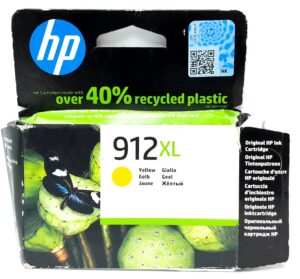 HP Yellow Ink Cartridge 912XL (3YL83AE BGX) - Expiry: Nov 2022 & May 2023 - Joblot x2 - Image 2