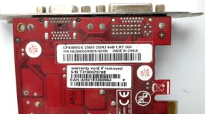 DVI VGA 256M DDR2 64B CRT DVI Graphics Card GF8400GS - Image 3