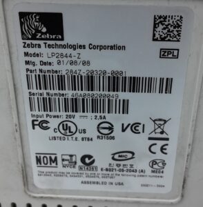 Zebra Thermal Label Printer LP2844-Z - Image 3