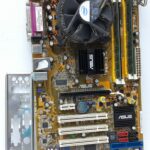 Asus Motherboard Intel Core 2 Duo 6420 With I/O Shield P5PL2-E LGA775 DDR2 ATX