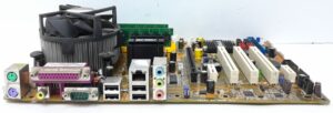 Asus Motherboard Intel Core 2 Duo 6420 With I/O Shield P5PL2-E LGA775 DDR2 ATX - Image 5