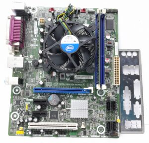 Intel Motherboard Intel i3-2120 With I/O Shield DH61CR LGA1155 DDR3 MICRO ATX - Image 2