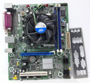 Intel Motherboard Intel i3-2130 With I/O Shield DH61CR LGA1155 DDR3 MICRO ATX - Image 2