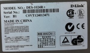 D-Link 24 Port 10/100 Fast Ethernet Switch DES-1024R+ - Image 3