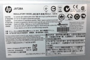 HP 48 Port Gigabit Ethernet Switch With 4 SFP Port J9728A 2920-48G - Image 3