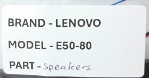 Lenovo E50-80 Laptop Speakers - Image 3