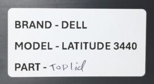 Dell Latitude 3440 Laptop Top Lid - Image 3