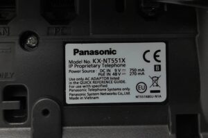 Panasonic Deskphone KX-NT551X - Image 3