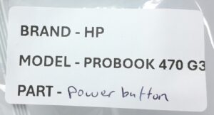 HP Probook 470 G3 Laptop Power Button - Image 3