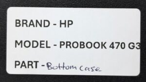 HP Probook 470 G3 Laptop Bottom Case - Image 3