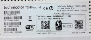 Technicolor Wireless Router TG589vac v2 - Image 3