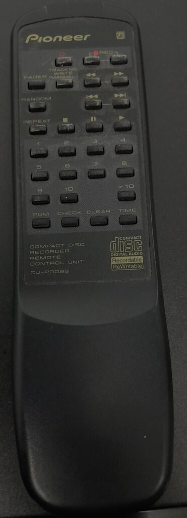 Pioneer CD Recorder PDR-555RW - Image 5