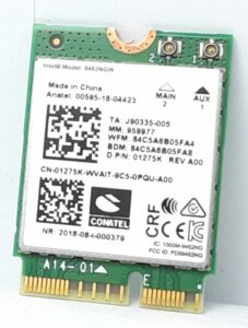 Dell Inspiron 5590 Laptop Wireless Card