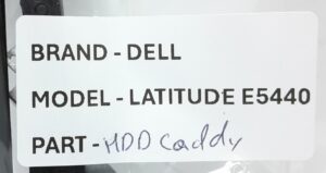 Dell Latitude E5440 Laptop HDD Caddy - Image 3
