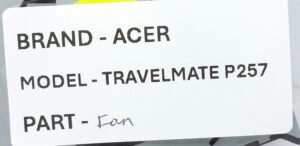 Acer TravelMate P257 Laptop Cooling Fan - Image 3