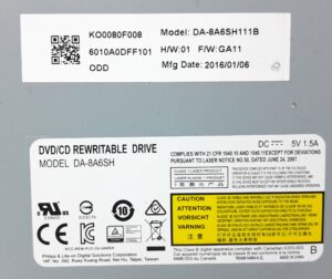 Acer TravelMate P257 Laptop DVD Drive - Image 4