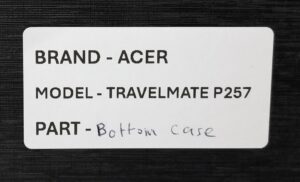 Acer TravelMate P257 Laptop Bottom Case - Image 3