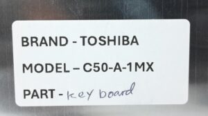 Toshiba Satellite Pro C50-A-1MX Laptop Keyboard - Image 3