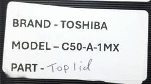 Toshiba Satellite Pro C50-A-1MX Laptop Top Lid - Image 3