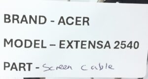 Acer Extensa 2540 Laptop Screen Cable - Image 3