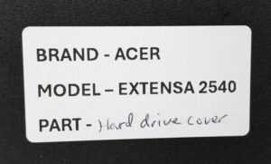 Acer Extensa 2540 Laptop Hard Drive Cover - Image 3