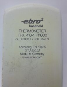 Ebro Handheld Thermometer TFX400 - Image 3