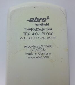 Ebro Handheld Thermometer TFX400 - Job Lot x3 - Image 3