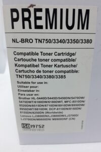Neu Black Toner Cartridge NL-BRO TN750 - Image 3