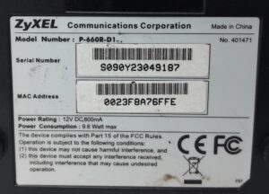 ZyXEL Router P-660R-D1 - Image 3