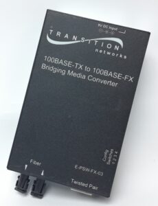 Transition Networks Bridging Media Converter E-PSW-FX-03 - Image 7