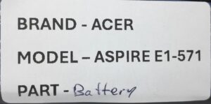 Acer Aspire E1-571 Laptop Battery - Image 3