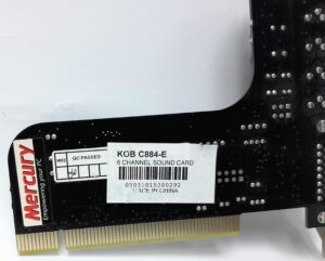 Mercury 6 Channel Sound Card FT8738-4.07E - Image 3