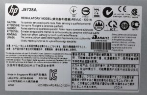 HP 48 Port Gigabit Ethernet Switch With 4 SFP Port J9728A 2920-48G - Image 3