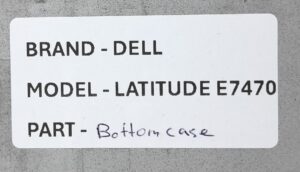 Dell Latitude E7470 Laptop Bottom Case - Image 3