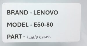Lenovo E50-80 Laptop Webcam - Image 3