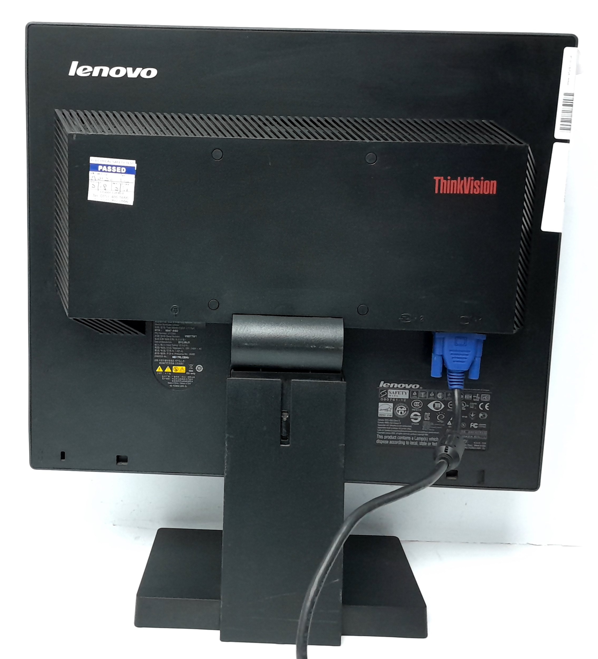 Lenovo Monitor 17″ Thinkvision L1711pc VGA DVI – Refurbit Store