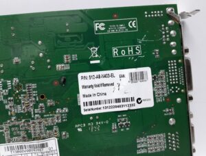 APCB Graphics Card NV62AD28-LF 512-A8-N403-EL - Image 4