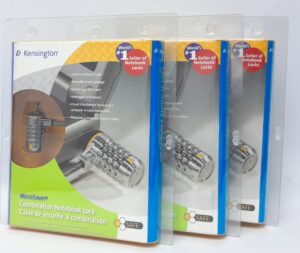 Kensington Combination Lock K63444EU - Joblot x3