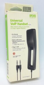 Ipevo Universal VoIP Handset CDPA-01IP