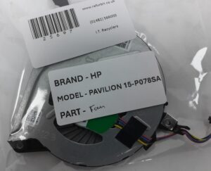 HP Pavilion 15-P078SA Laptop Cooling Fan - Image 3