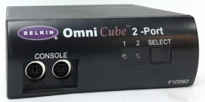 Belkin 2 Port KVM Switch OmniCube F1D092